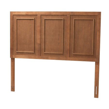 Baxton Studio Giordano Classic and Traditional Ash Walnut Finished Wood King Size Headboard 221-12874-ZORO